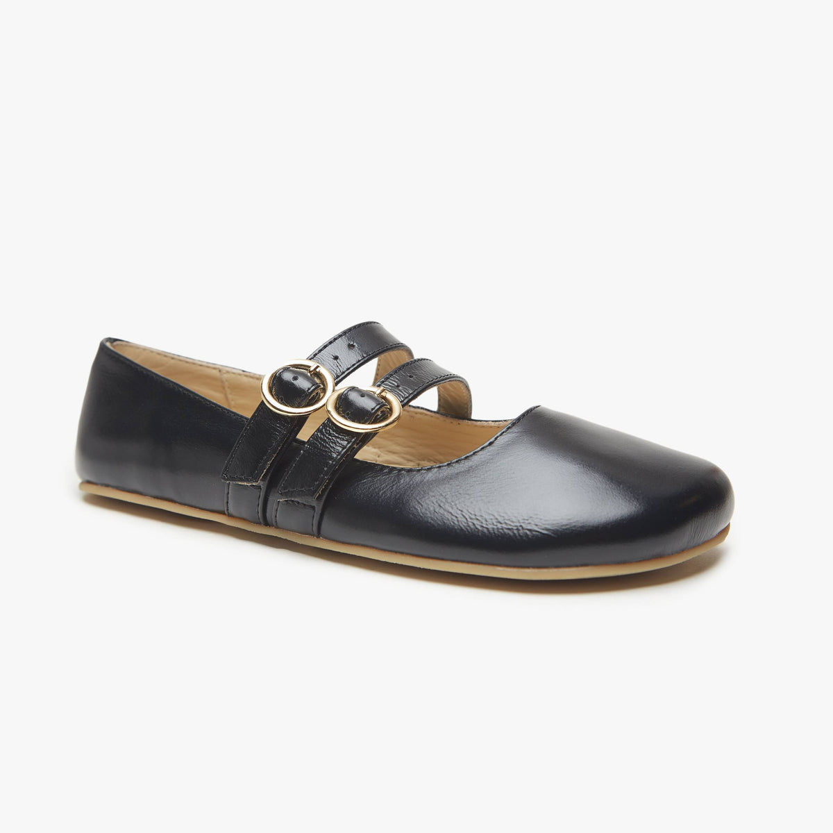 The Women's Double Strap Mary Jane Patent Black / 10 US - 41 EU