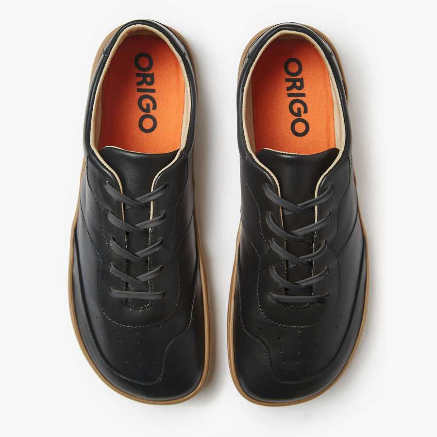 The Men's Retro Sneaker | Natural Leather