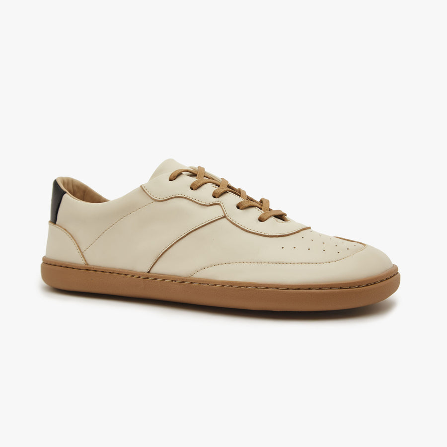 The Men's Retro Sneaker | Natural Leather