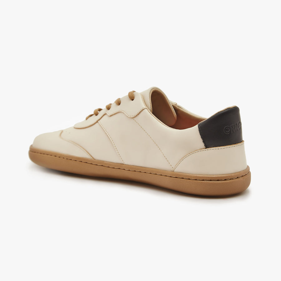 The Men's Retro Sneaker | Natural Leather