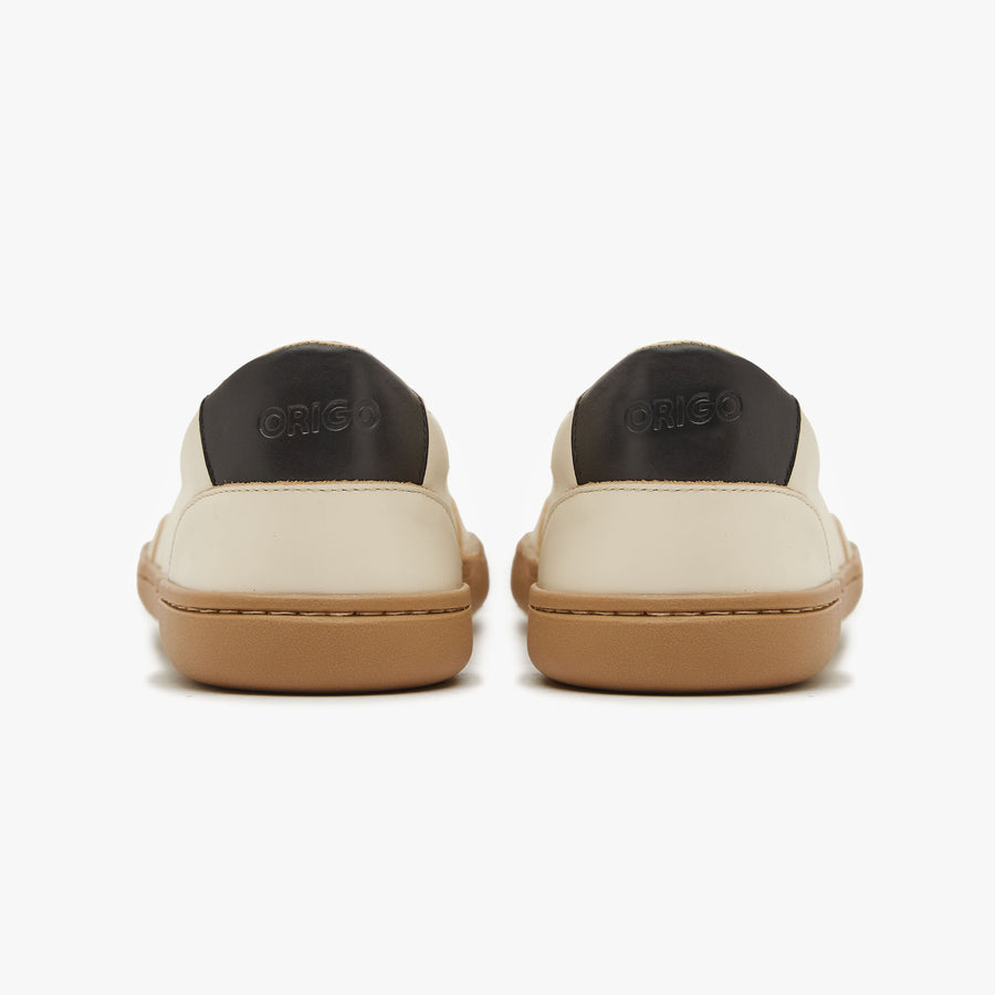 The Men's Retro Sneaker | Natural Leather