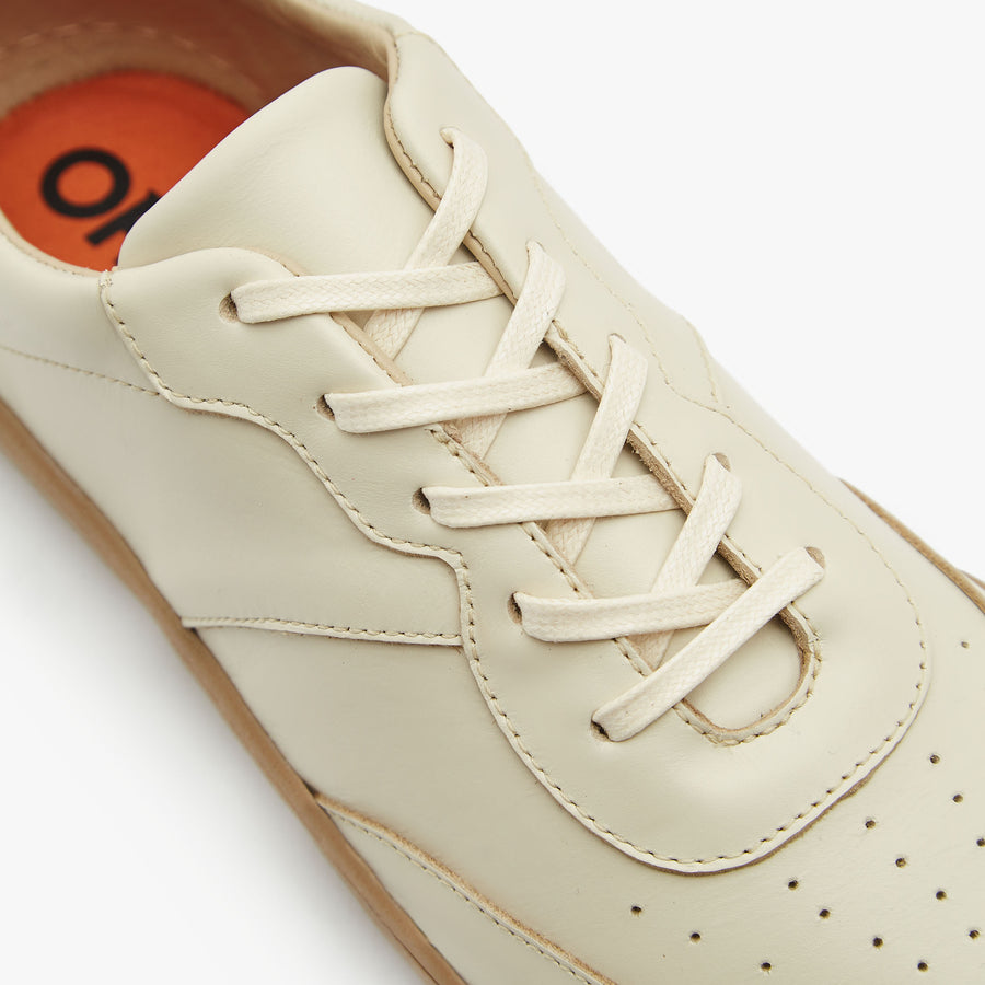 The Men's Retro Sneaker | Natural Leather