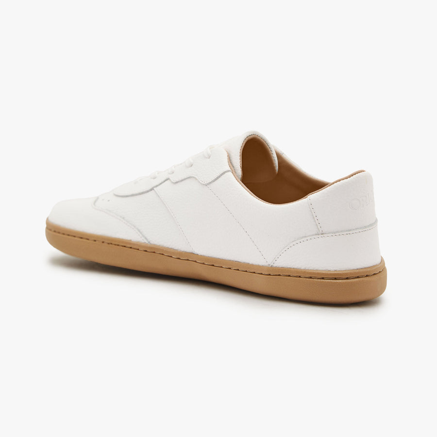 The Men's Retro Sneaker | Natural Leather