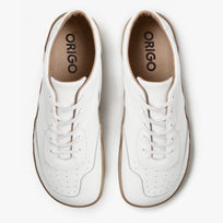The Men's Retro Sneaker | Natural Leather