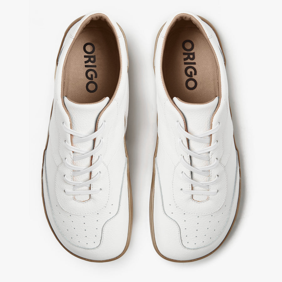 The Men's Retro Sneaker | Natural Leather
