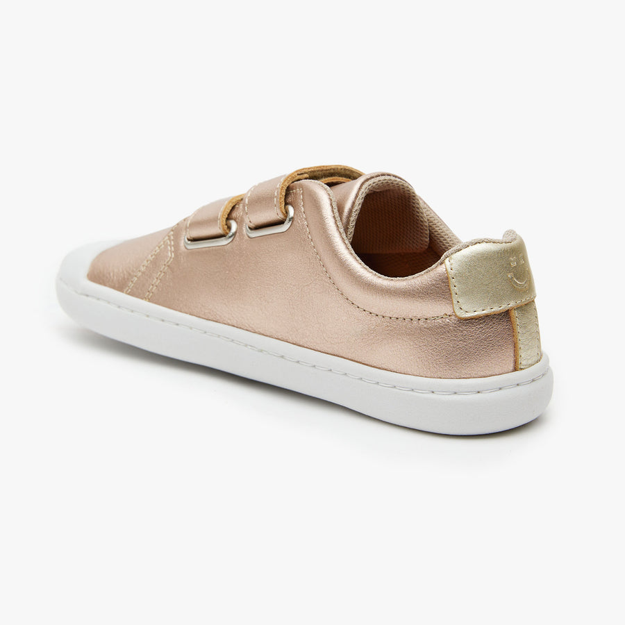 The Easy Hook & Loop in natural leather Kids