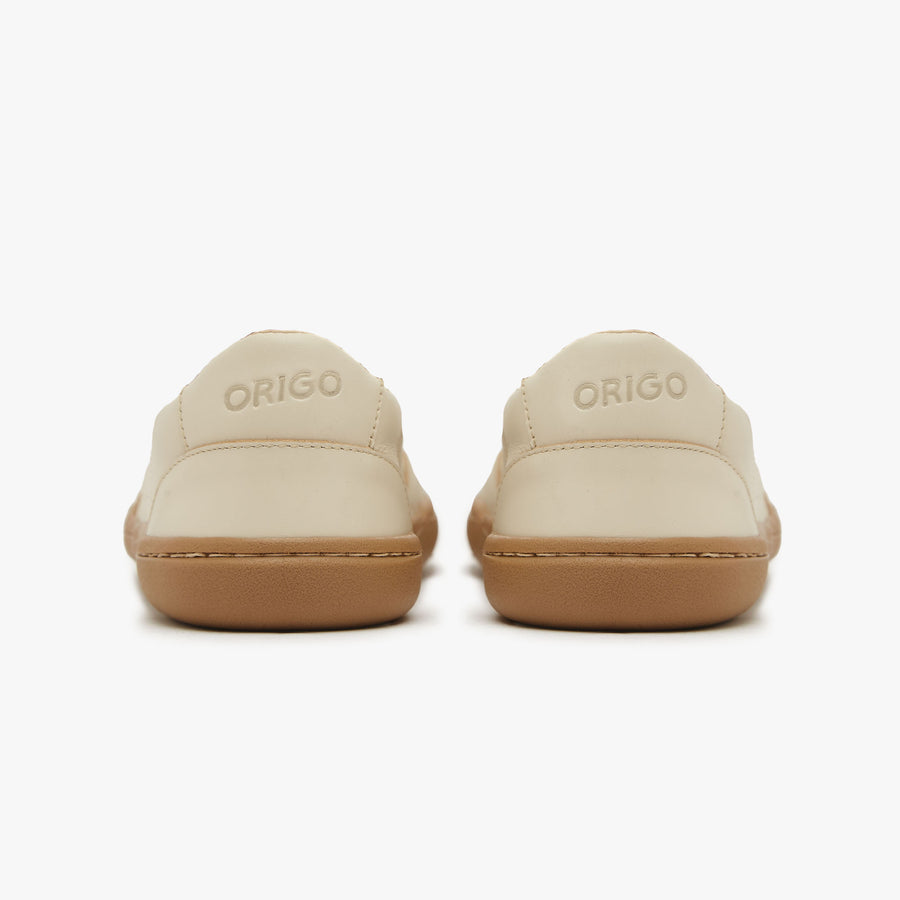 The Women's Retro Sneaker | Natural Leather