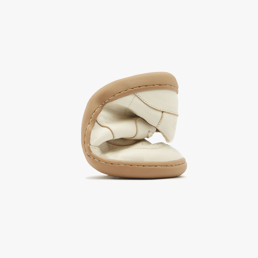 The Women's Retro Sneaker | Natural Leather