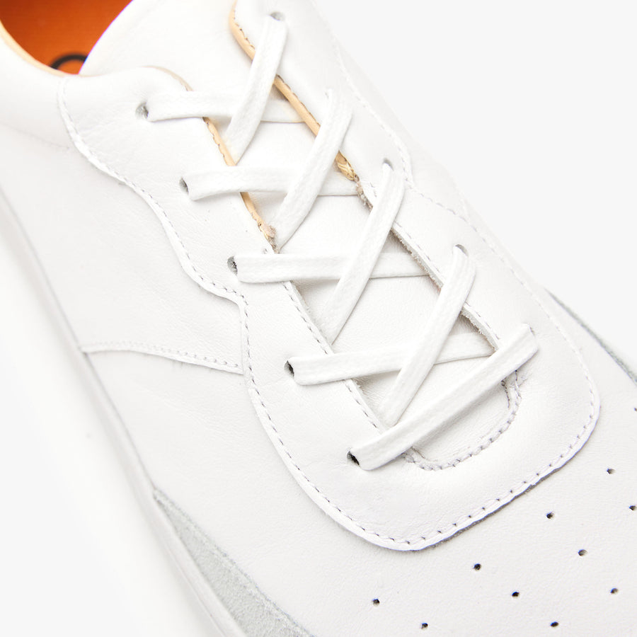 The Men's Retro Sneaker | Natural Leather