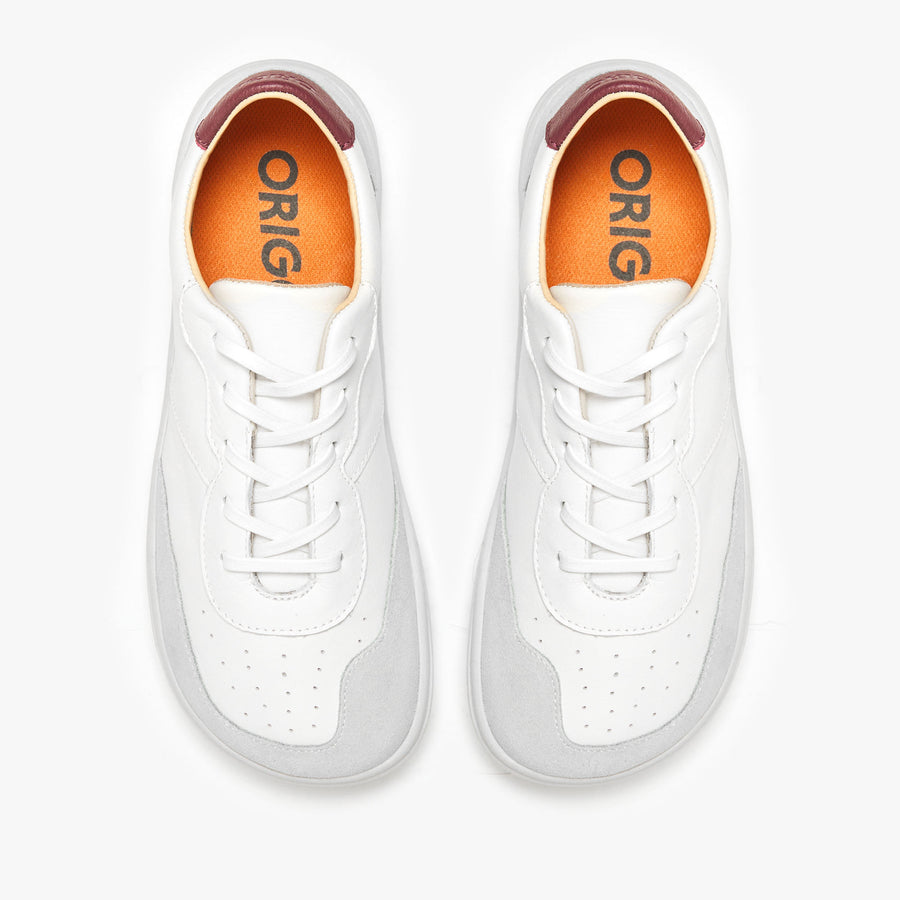 The Women's Retro Sneaker | Natural Leather