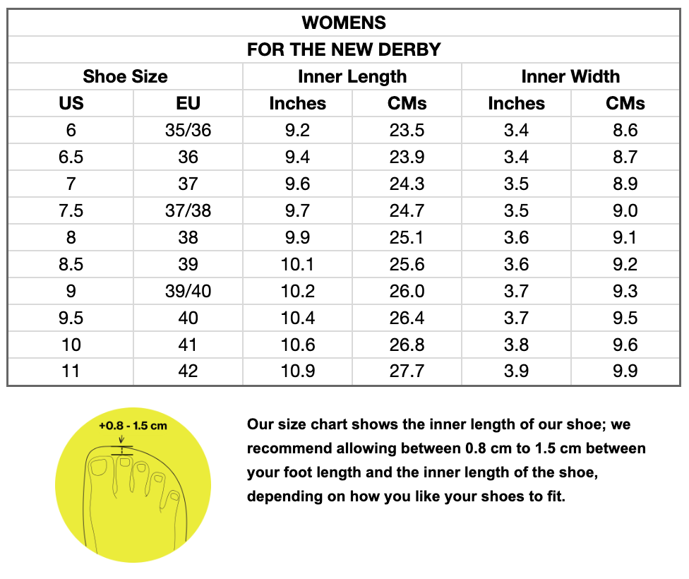 size chart image