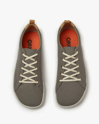 Barefoot shoes for men - Grey - The Everyday Sneaker Gen 2 in Cotton Canvas