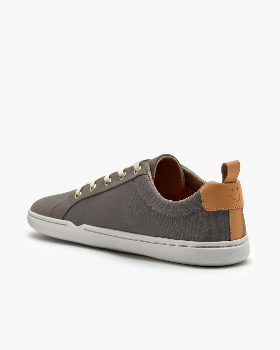 Barefoot shoes for men - Grey - The Everyday Sneaker Gen 2 in Cotton Canvas