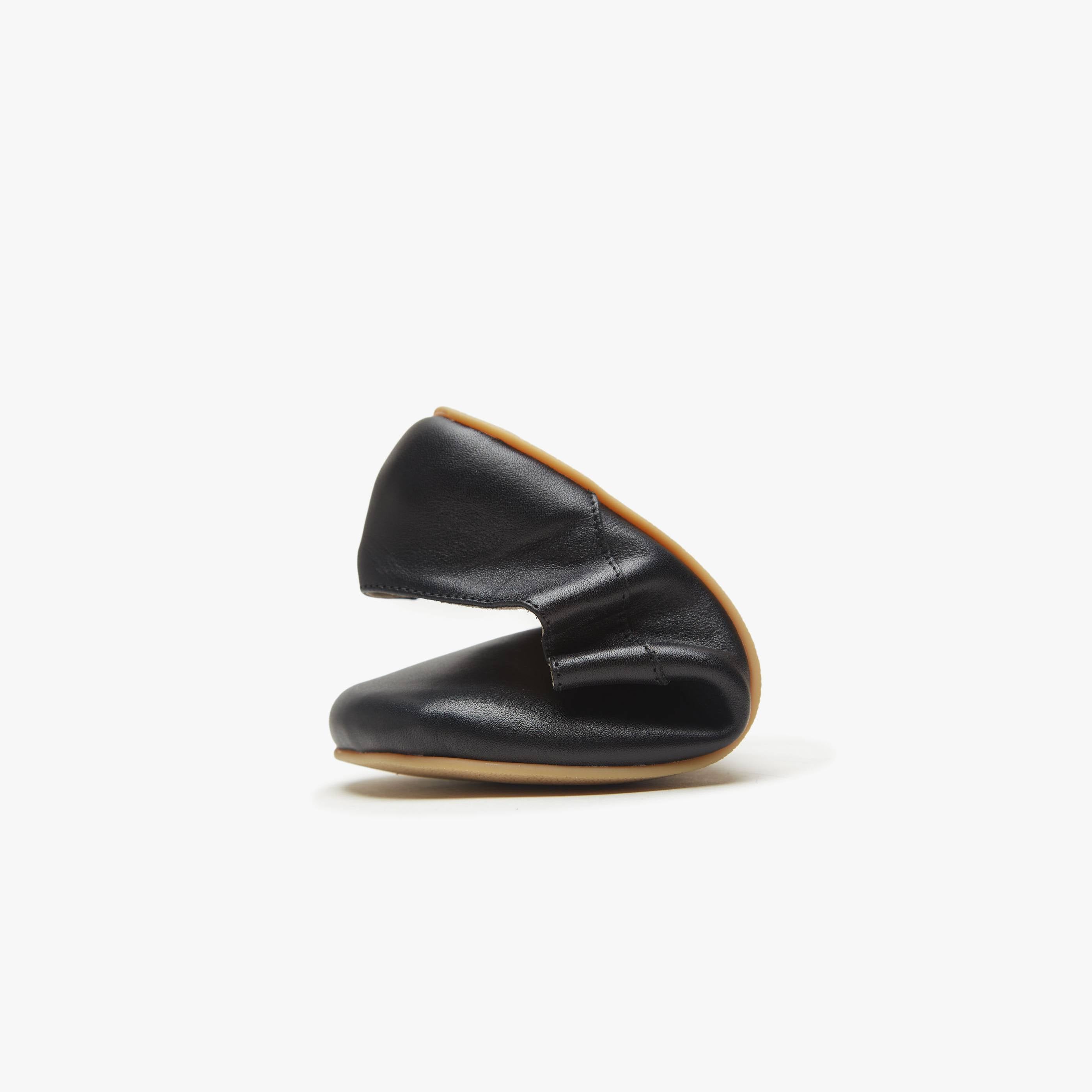 Barefoot Shoes - Women - Natural Leather - Black - The New Derby