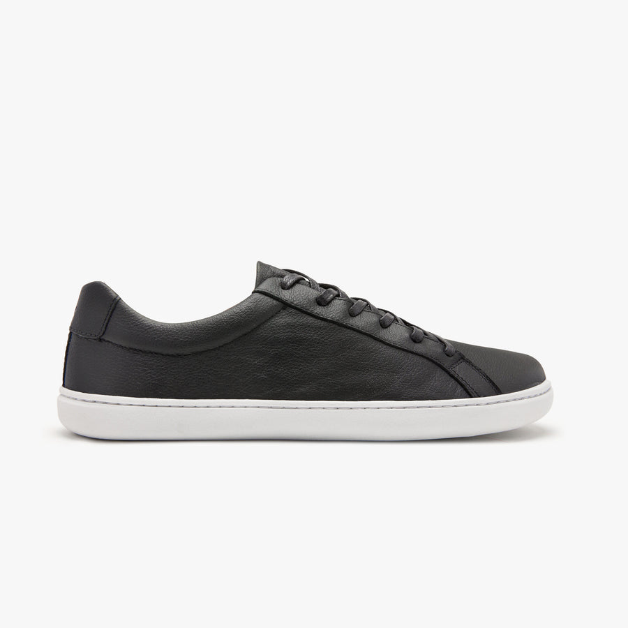 Barefoot shoes - Men - Black - Natural Leather - The Everyday Sneaker ...