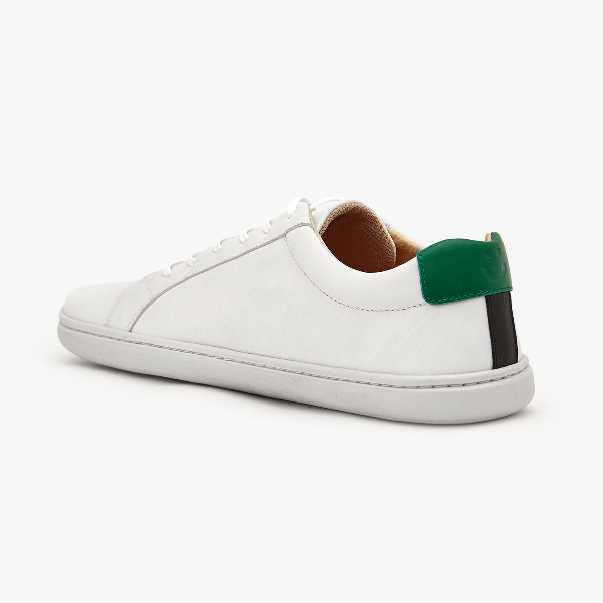 Barefoot shoes for men - White/Green - The Everyday Sneaker Gen 3 in ...