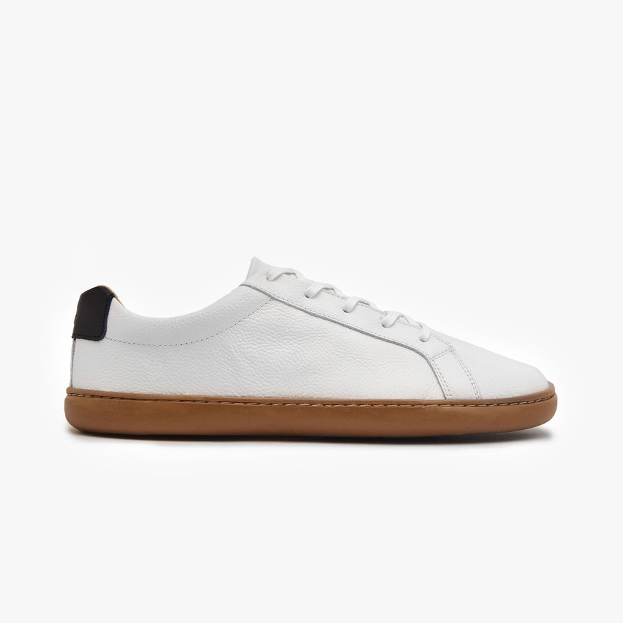 Barefoot shoes - Men - White - Natural Leather - The Everyday Sneaker ...