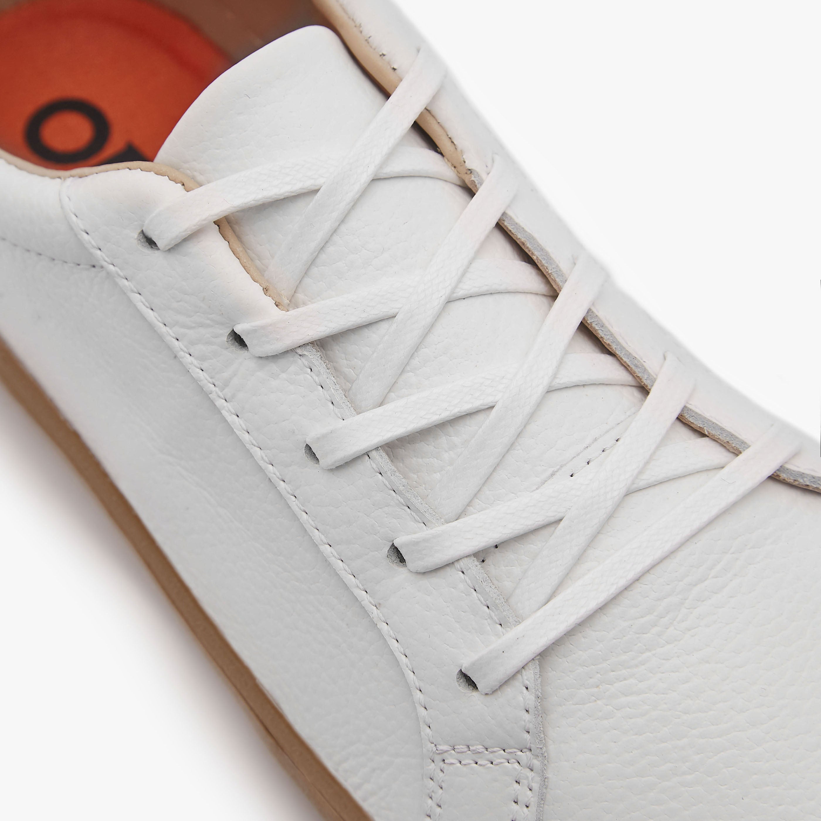 Deals classic white leather sneakers