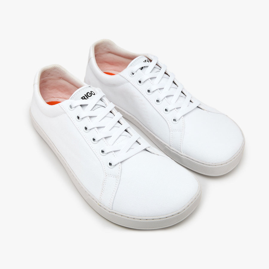 Origo Men's Everyday Sneaker Gen 4 in Cotton Canvas, White - view 3