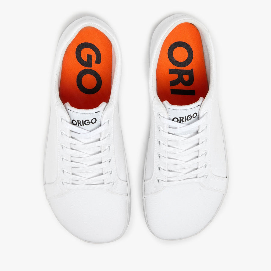 Origo Men's Everyday Sneaker Gen 4 in Cotton Canvas, White - view 6