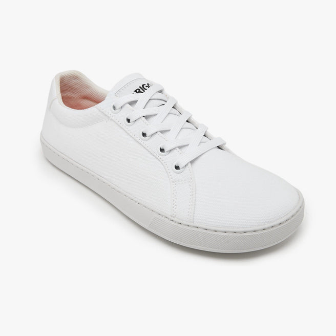 Origo Women's Everyday Sneaker Gen 4 in Cotton Canvas, White - view 1