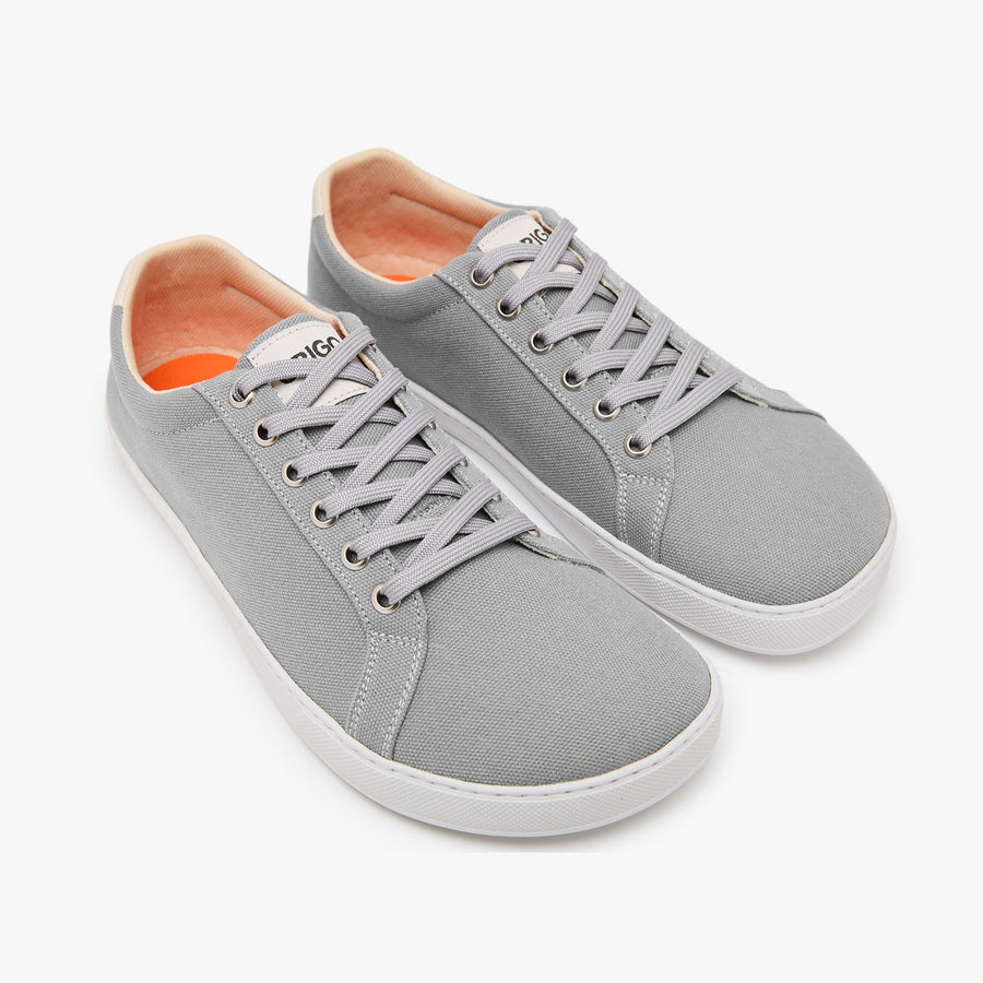 Origo Men's Everyday Sneaker Gen 4 in Cotton Canvas, Light Grey - view 2
