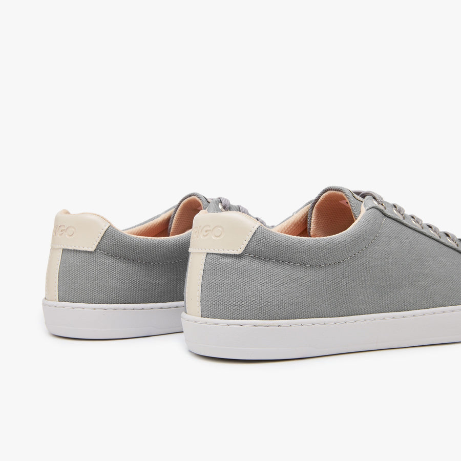 Origo Men's Everyday Sneaker Gen 4 in Cotton Canvas, Light Grey - view 4