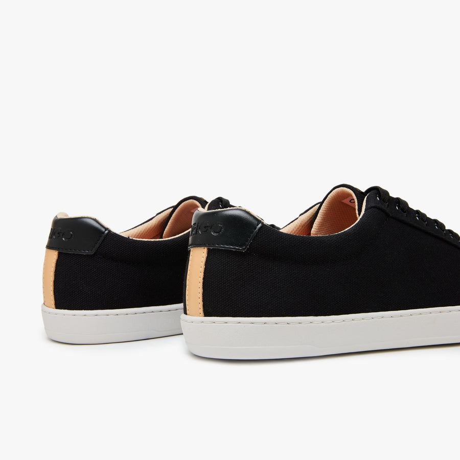 Origo Men's Everyday Sneaker Gen 4 in Cotton Canvas, Black - view 4