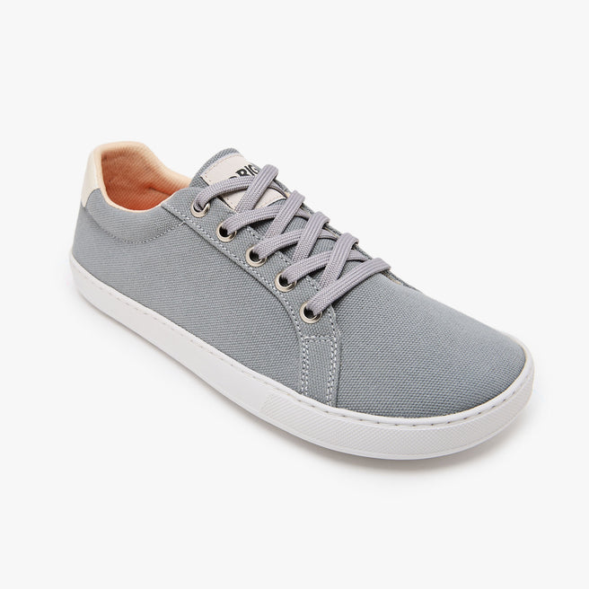 Origo Women's Everyday Sneaker Gen 4 in Cotton Canvas, Light Grey - view 1