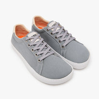 Origo Women's Everyday Sneaker Gen 4 in Cotton Canvas, Light Grey - view 2