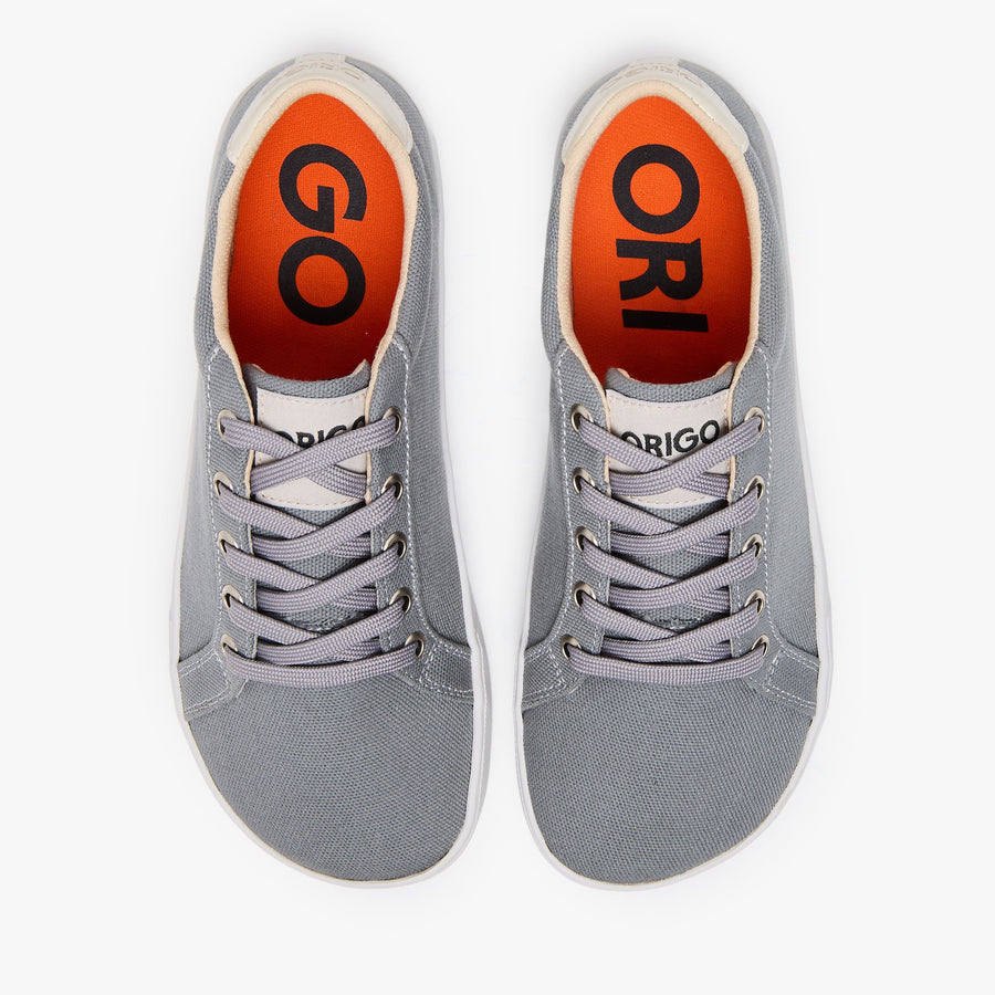 Origo Women's Everyday Sneaker Gen 4 in Cotton Canvas, Light Grey - view 5