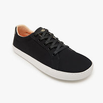 Origo Women's Everyday Sneaker Gen 4 in Cotton Canvas, Black - view 1