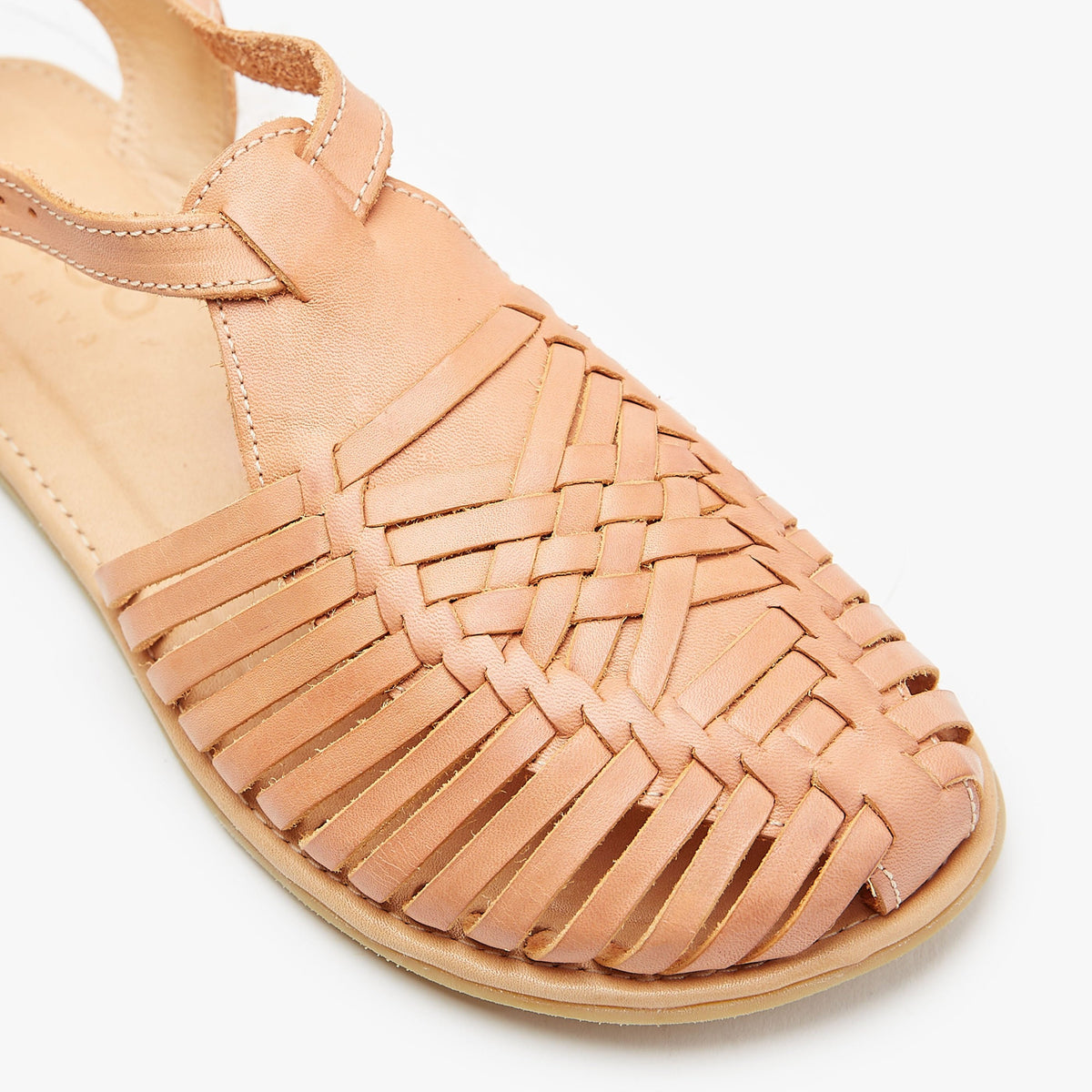 Huarache Artesanal Imitacion Avestruz - Ostrich Print Sandal Arena (Oryx) IMP-33303