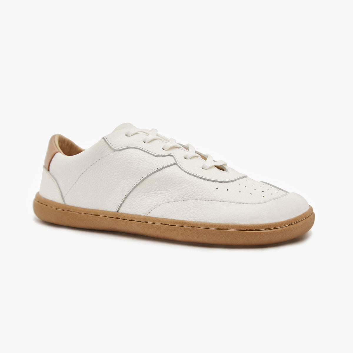 Barefoot Shoes - Women - Natural Leather - White - The Retro Sneakers ...