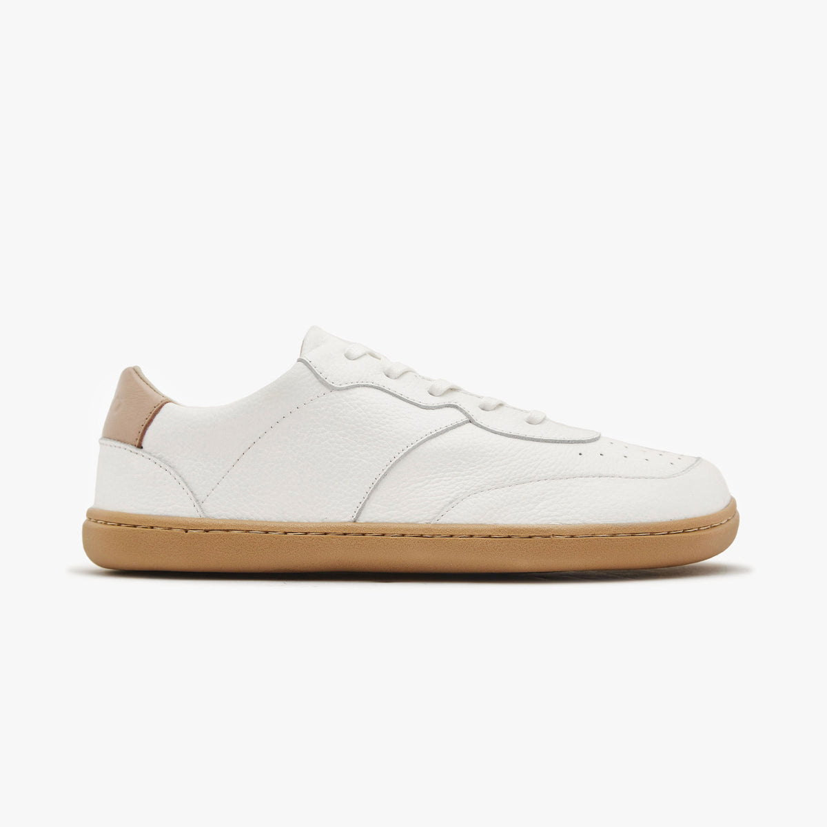 Barefoot Shoes - Women - Natural Leather - White - The Retro Sneakers ...