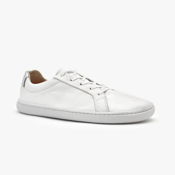 Barefoot Shoes - Men - Natural Leather - White - The Retro Sneakers – Origo  Shoes