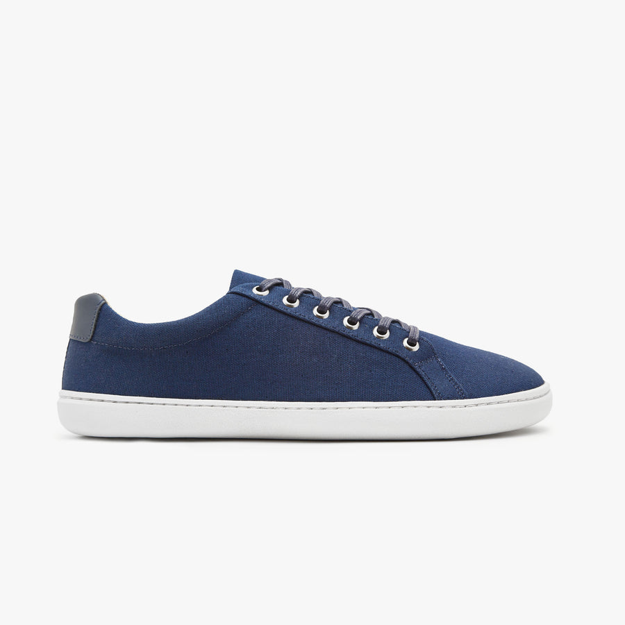Barefoot shoes for men - Navy - The Everyday Sneaker Gen 3 in Cotton ...