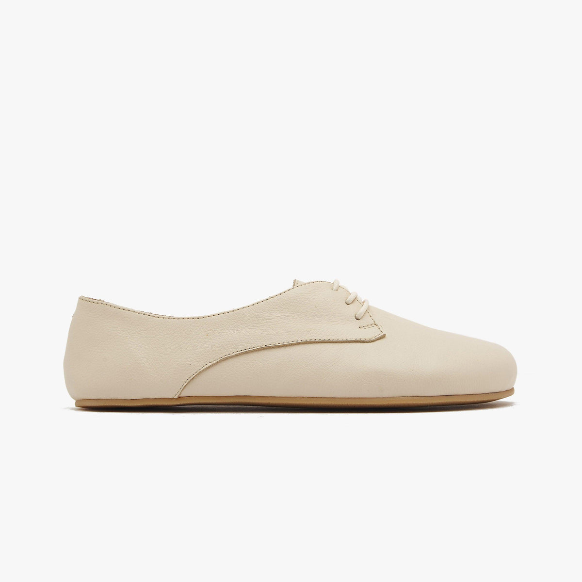 Barefoot Shoes - Women - Natural Leather - Porcelain - The New Derby ...