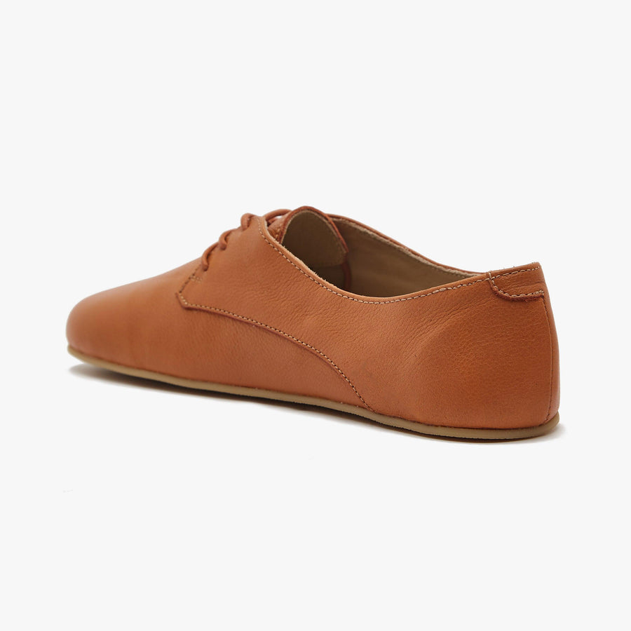 The New Derby | Natural Leather Women