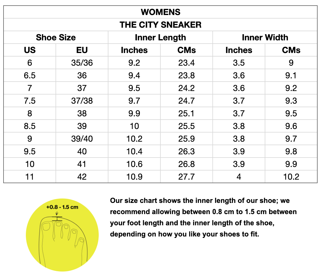 size chart image