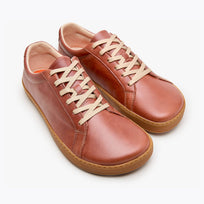 The Men's Everyday Sneaker in cinnamon natural leather - Origo barefoot shoes