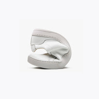 The Men's Everyday Sneaker in white natural leather - Origo barefoot shoes