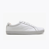 The Men's Everyday Sneaker in white natural leather - Origo barefoot shoes