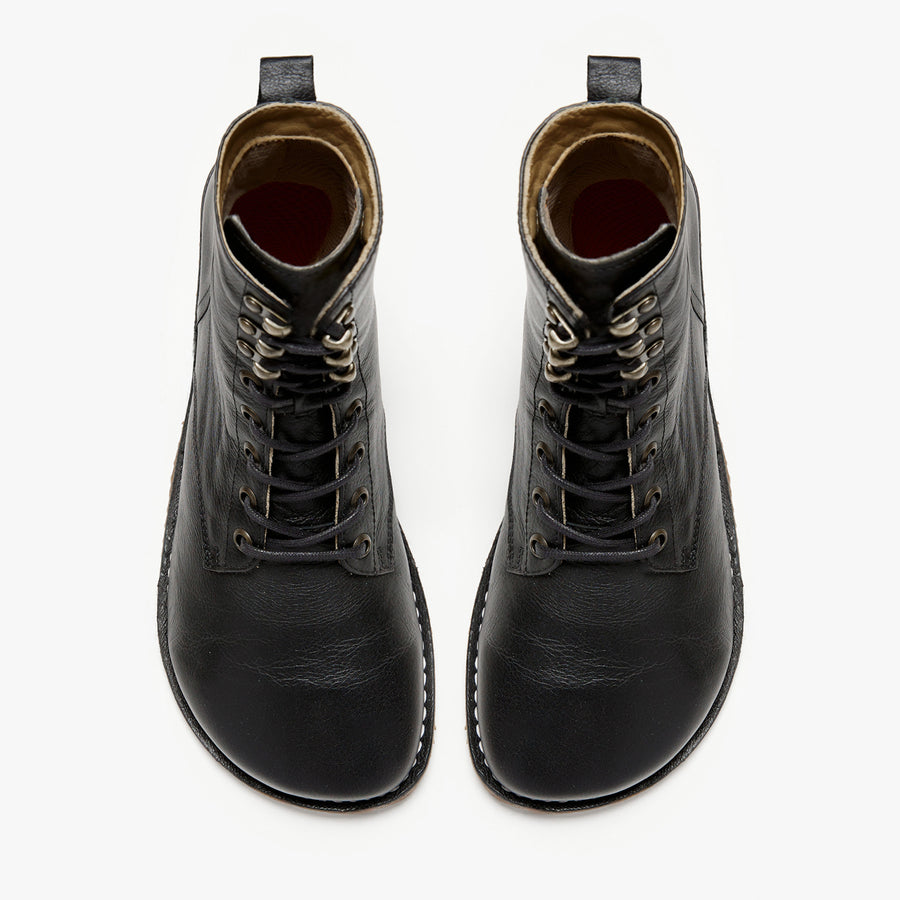 Origo Men's Adventurer Boot, Black - top-down view of the pair
