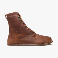 Origo Men's Adventurer Boot, Vintage Brown - angled view of a single boot