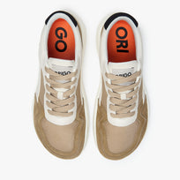 Origo Men's City Sneaker, Beige with beige contrast laces - view 9