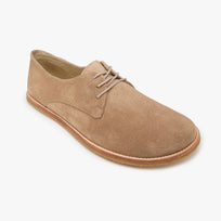 Origo Men's Derby, Beige Suede - side profile