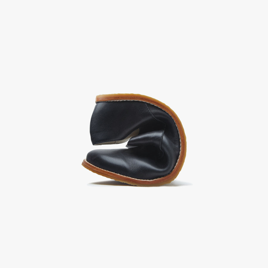 Origo Men's Derby, Black - flexible sole bending