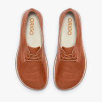 Origo Men's Derby, Cinnamon - top-down view of the pair