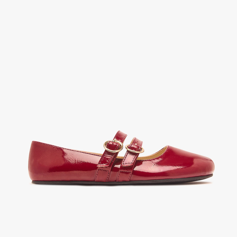 Origo Women's Double Strap Mary Jane, Patent Cherry - view 1